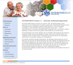Webseite Seniorenhilfe Steinau